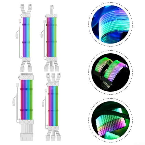 Cable PSU ARGB 12P para eliminar cables feos e iluminar la placa base del PC 3