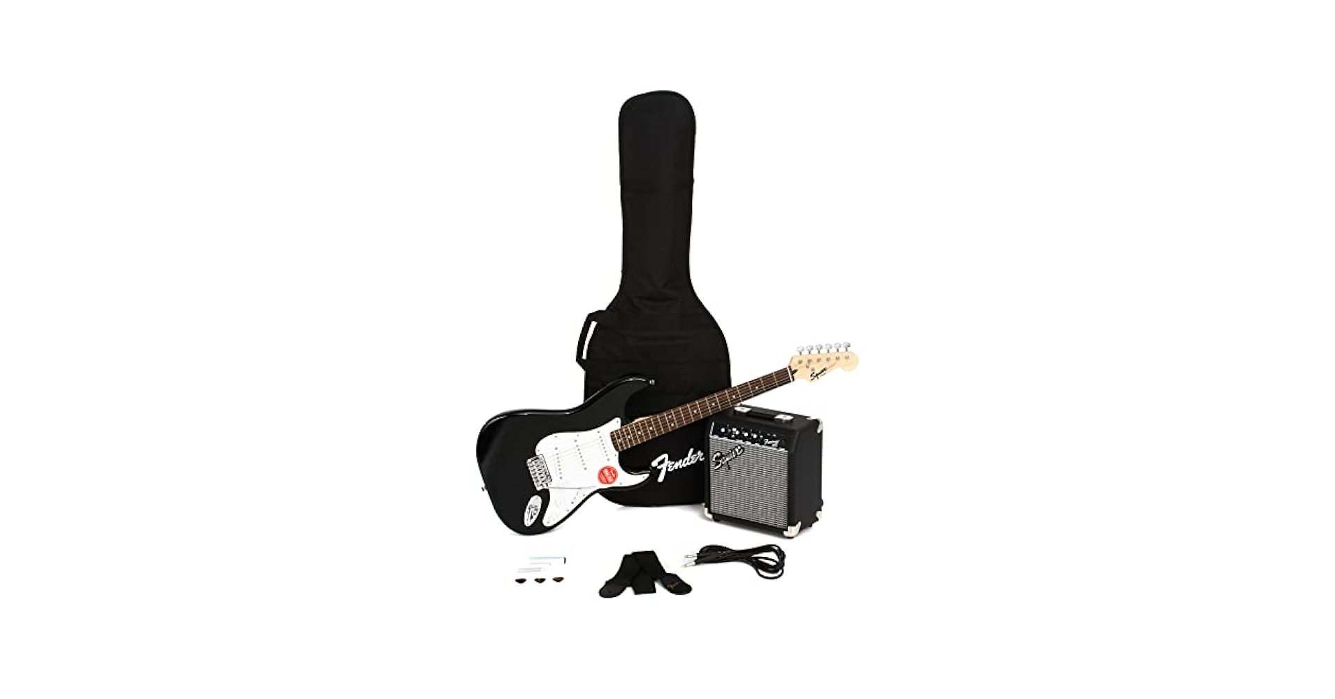 ギター Squier by Fender STRATCASTER Amazon.com: Fender Squier Debut Series Stratocaster Electric