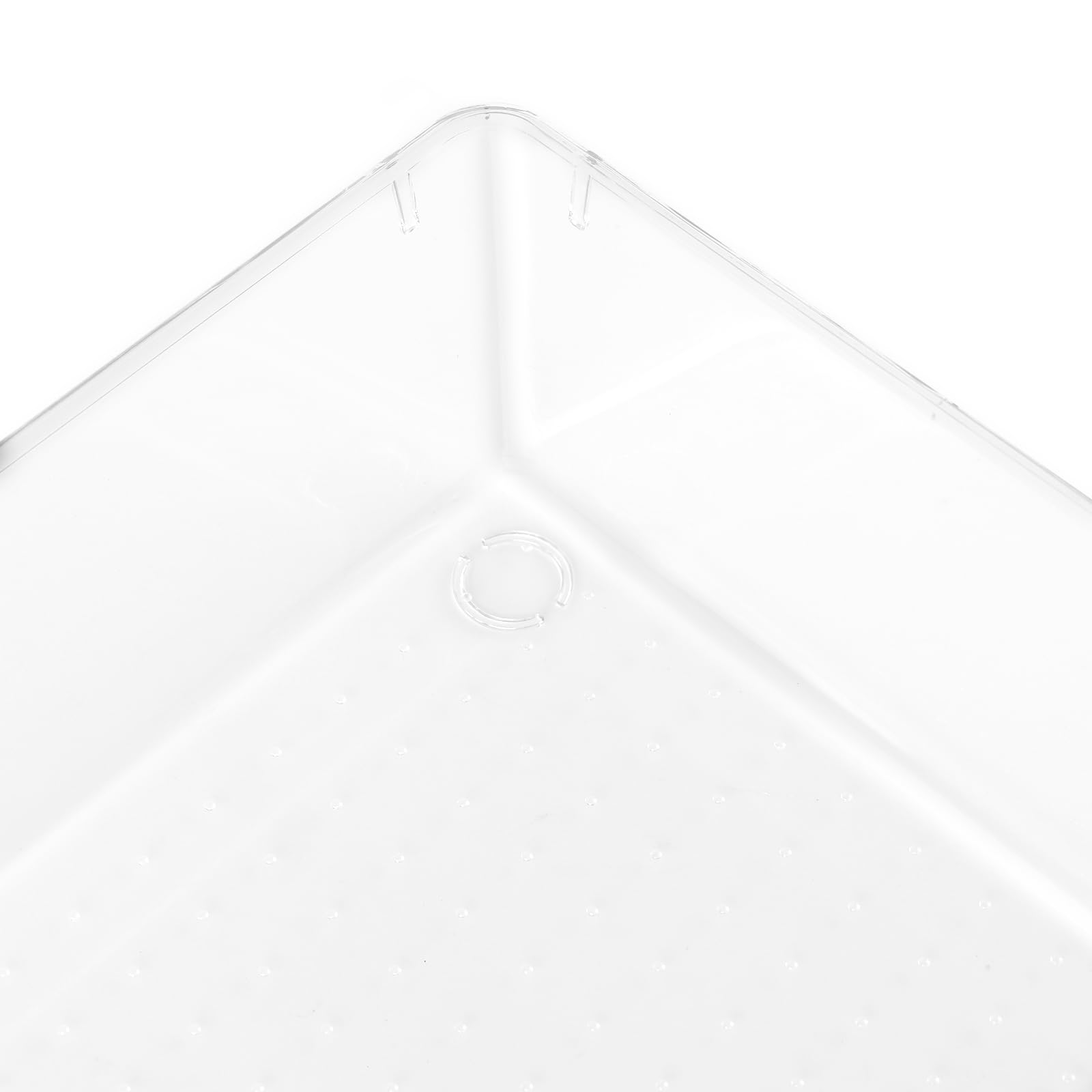 8 organizer trasparenti per cassetti, impilabili, per frigorifero, trucchi, per camera da letto, bagno, ufficio, cucina