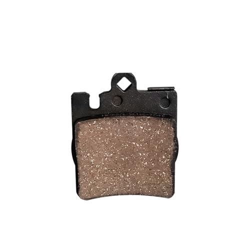 Image of Detroit Axle - Rear Brake Pads for Mercedes Benz C230 C240 C280 C320 C350 CLK320 CLK350 CLK430 E300 E320 E420 E430 SLK300, Ceramic Brake Pads w /Hardware Replacement