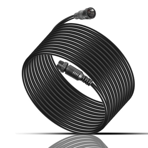 NMEA 2000 (N2K) 15 Foot Drop Cable Backbone Cable Extension Cable Fit for Lowrance Simrad B&G Navico Garmin Networks for NMEA 2000 Eabled Fishfinder/Chartplotter Stable Connection IP67 Waterproof