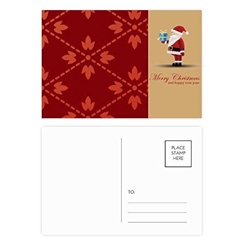 Cartes postales motif feuilles Asie lot de 20 pour correspondance Noël