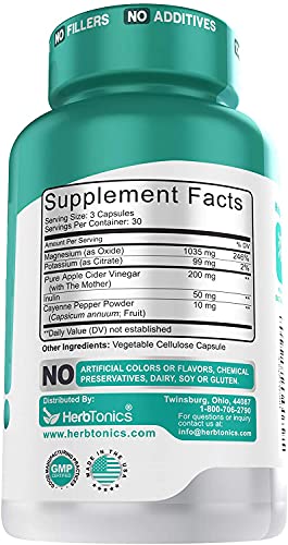 Herbtonics Apple Cider Vinegar Plus Keto Bhb Salts With Oxydigest Bundle #TOP5