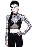 Killstar Fishnet Crop Top - Terrorizer XXL