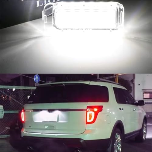 Luz de matrícula antiniebla de 12V para Ford Explorer 3