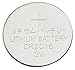 Coin Cell, 2016, Lithium, 3V