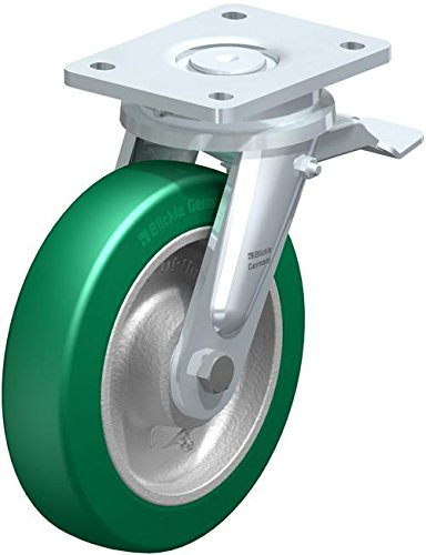 BLICKLE lo-gst 200 K-st Lenkrolle, 20 cm Rad Durchmesser, 1760 LB. Tragkraft