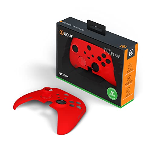 SCUF Coque amovible Instinct pour manette Xbox Series X, S et Xbox One - Rouge 504-722-001-009-NA