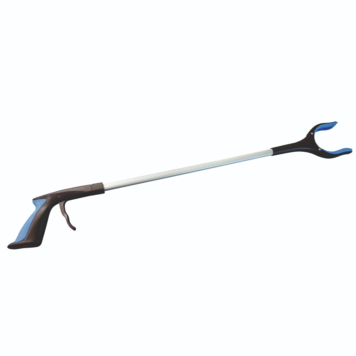 Pince de Préhension Précision - Outil de Ramassage pour Séniors et Handicapés - Mâchoires Souples et Antidérapantes - Bras Télescopique Rotatif - Longueur 81cm - Hygiène et Santé