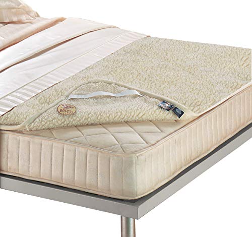 Lana & Co Coprimaterasso Prime pura lana vergine Merinos. Matrimoniale