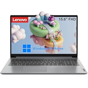 Lenovo 2026 IdeaPad Laptop for Student & Home, 15.6 inch with Office 365, 8GB RAM, 256GB SSD, 500GB External HDD Intel Dual Core, WiFi 6, Windows 11, Long Battery Life, Essential Laptop