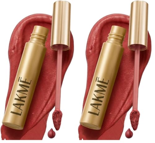 Image of LAKME 9 To 5 Weightless Matte Mousse Lip & Cheek Color, Coca Soft, 9 G (Pack of 2)