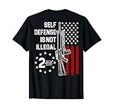 Self Defense Is Not Illegal Gun AR-15 US American