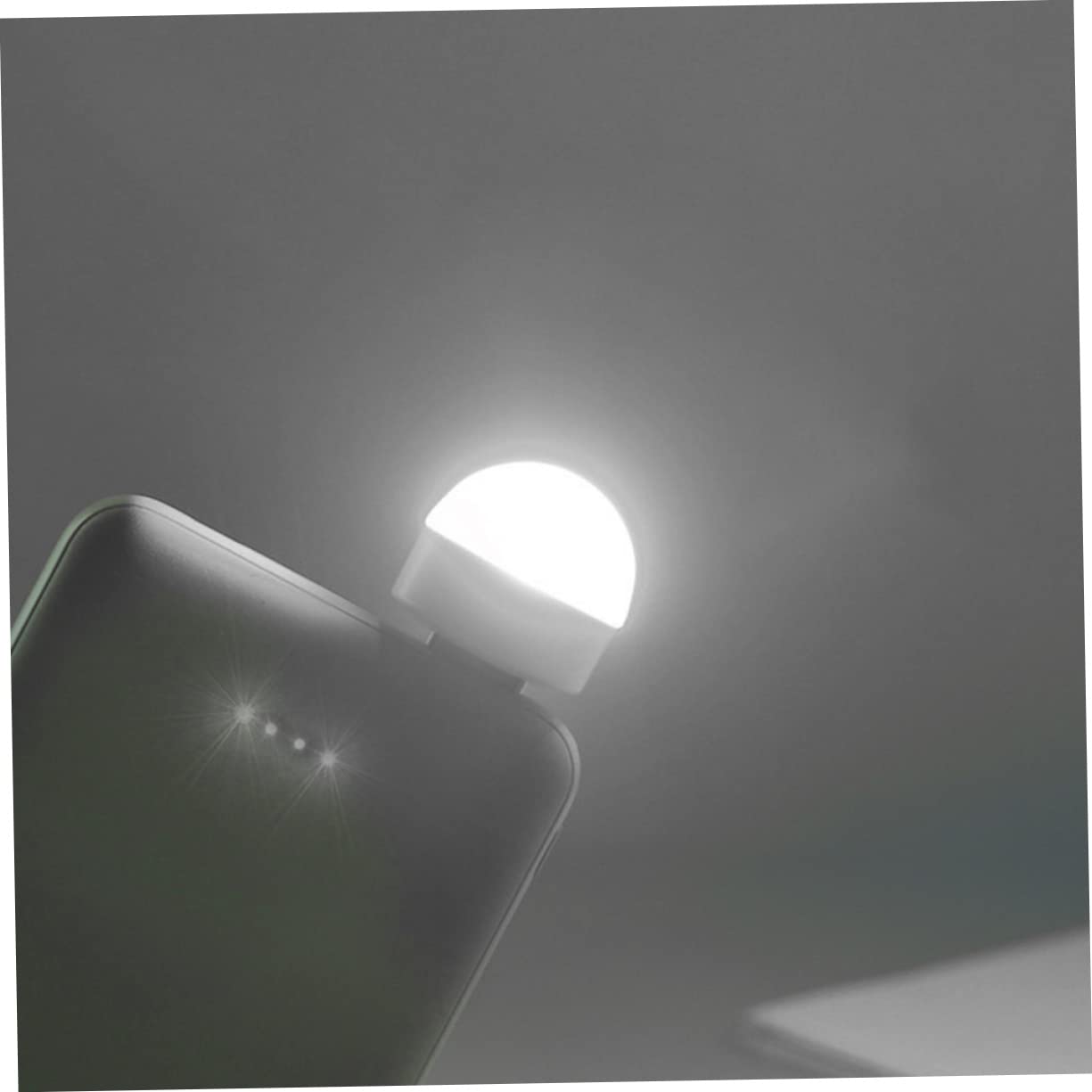 ARTIBETTER 10pcs USB Led Night Lights Portable Lamps for Home Use for Bedrooms Hallways and Travel Bright Light for Safety and Convenience