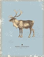Merry Christmas: Guest Book and Christmas Memory Album with Prompts, Photo Pages, Christmas Party Supplies in All Departments 1517496187 Book Cover