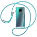 Produktbild mtb more energy® Handykette kompatibel mit Xiaomi Redmi Note 9s, Note 9 Pro (6.67'') - türkis - Smartphone Hülle zum Umhängen - Anti Shock Strong TPU Case