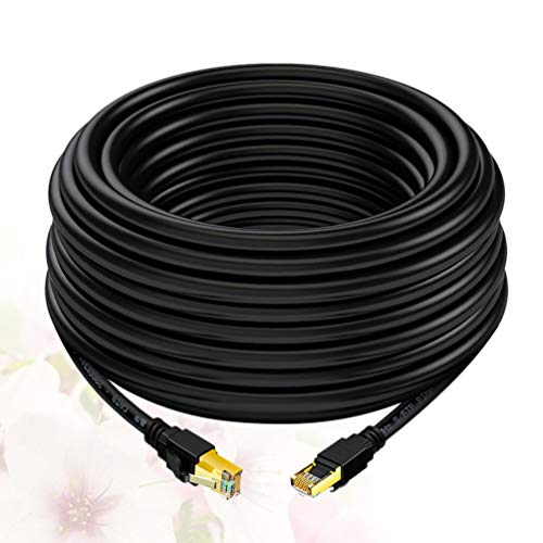EXCEART Cabo Ethernet Cat 8 Cabo de Remendo Blindado Rede de Alta Velocidade Cat 8 Lan Cabo Rj45 Na