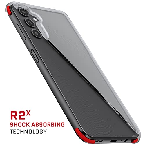 Image of Ghostek COVERT Shockproof Samsung Galaxy A14 Case Premium Thin Protective Phone Cover Slim Lightweight Design Heavy Duty Shock Absorbent Grip Bumper Designed for 2023 Samsung Galaxy A14 (6.6 inch) (Clear)