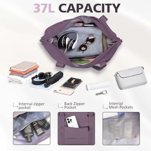 Waterproof Weekender Duffle Tote