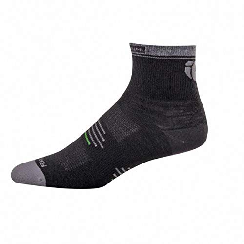 Pearl Izumi Men's Elite Wool Sock, Black, Large