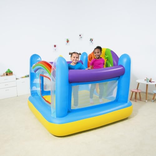 Trampoline gonflable montgolfière Bestway avec anneaux de lancer - 4