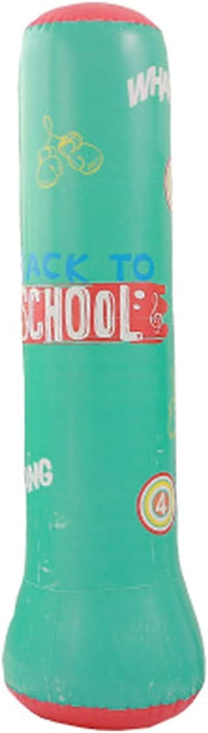 Punching Bag, Reflex Bag Boxing for Adults Kids, Kids Punching Bag Inflatable Punching Bag for Kids Freestanding Boxing Bag for Practicing Karate Taekwondo Kids Adults Boxing Toy Heavy Bags (Size : 1