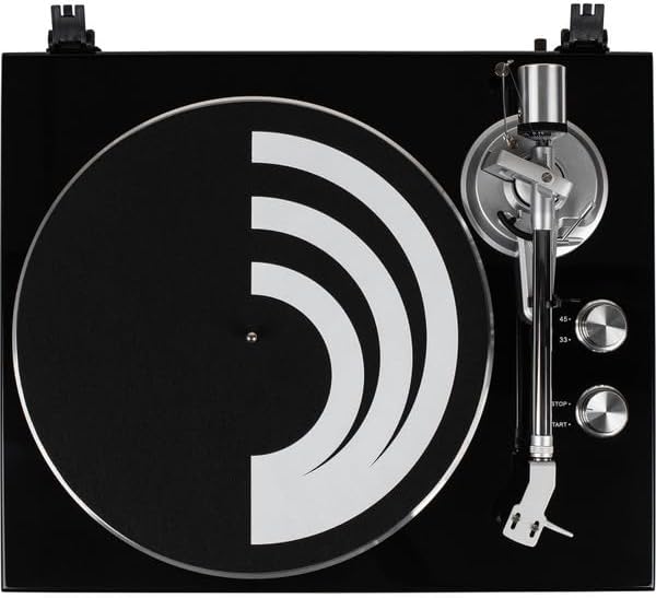 Miniatura 2 de Dayton Audio Paquete de escucha de vinilo premium con subwoofer de 10 pulgadas altavoces B652-AIR para estantería, amplificador HTA100, tocadiscos