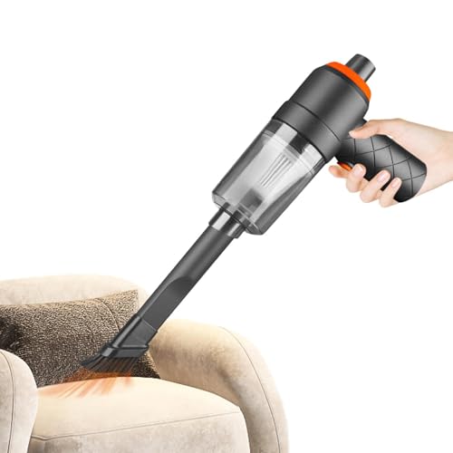 Generisch Aspirateur de nettoyage de voiture | Aspirateur à main sans fil 1200 mAh | Aspirateur à main | Pour console centrale, boîte à gants, tableau de bord, claviers, rembourrage, interstices