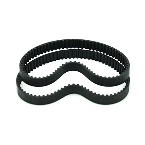 RobotDigg 350-5M-12 Endless HTD5M Belt 350mm Length 70 Teeth 5M Synchronous Belt 5mm Pitch 12mm Width HTD5M Closed Loop Timing Belt Pack of 2pcs
