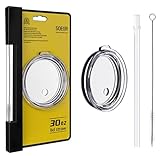 Spill Proof Lid With Straw For 30 Oz YETI Rambler,SOEOR Tumbler,Ozark Trail cup and other brands Vacuum insulation stainless steel 30 oz Tumblers