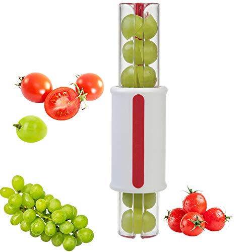 Cherry Tomato Slicer grapes slicer Fruit Cutter Grape Meat Half Cutting Kitchen Accessories Fruit Vegetable Tools Fruit Cake Decoration