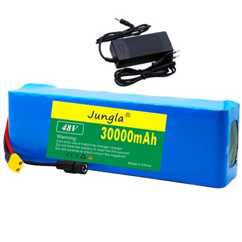 Batteria Ebike 48V 30Ah, Batteria Litio Bici Elettrica Impermeabile PVC