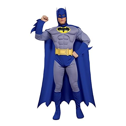 Desconocido Disfraz de Batman musculoso para hombre