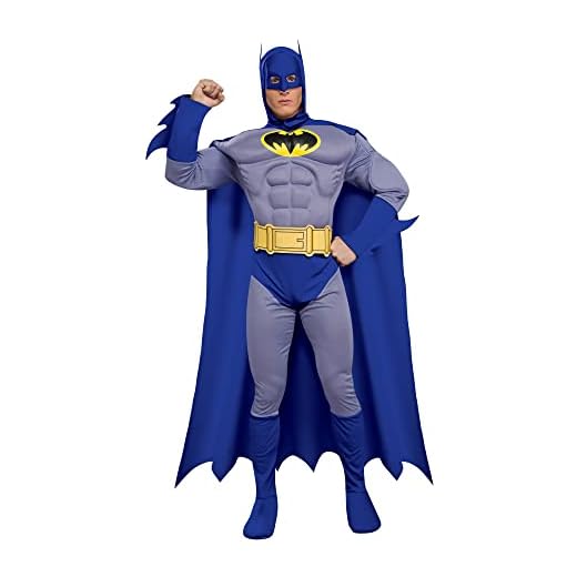 Desconocido Disfraz de Batman musculoso para hombre