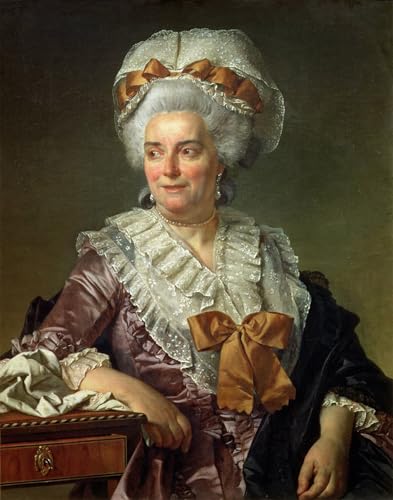 Peinture Portrait de Madame Charles Pierre Pecoul par Jacques Louis David Toile Murale 60x90cm