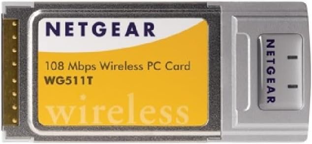 NETGEAR WG511T Super-G Wireless PC Card