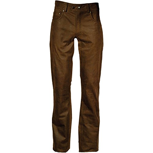Preisvergleich Produktbild Modeka Stemp Lederhose 52 Braun