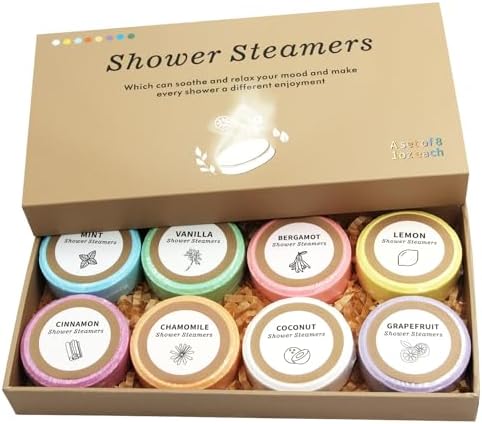YSHIGUING Shower Steamers Aromatherapy 8 Pack for Girls Women,Lavender ...