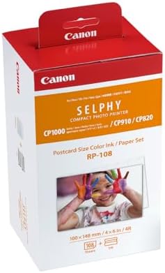 Canon DSC P SIZE color INK/PAPER SET RP-108