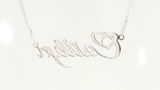 ZNA Jewels Personalised Name Necklace for Women - Customised Sterling Silver Dainty Heart Pendant, Elegant Jewellery Ideal for Birthday, Gifts for Women, Girls & Teens (925 Sterling Silver) - Image 11