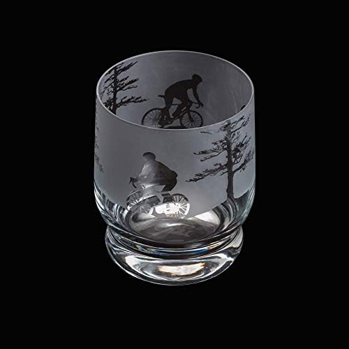 Dartington Crystal Aspect Tumbler Cycling, 1 Count (Pack of 1)