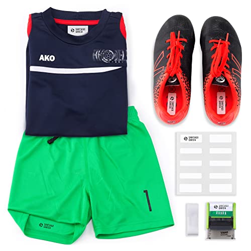 Trodat Stamp 'N Stick Clothes And Personal Belongings Diy Stamper, English Text With Special Characters – 3 Lines – Dermatologically Tested Ink, Dishwasher And Washing Machine Safe Ink #TOP7