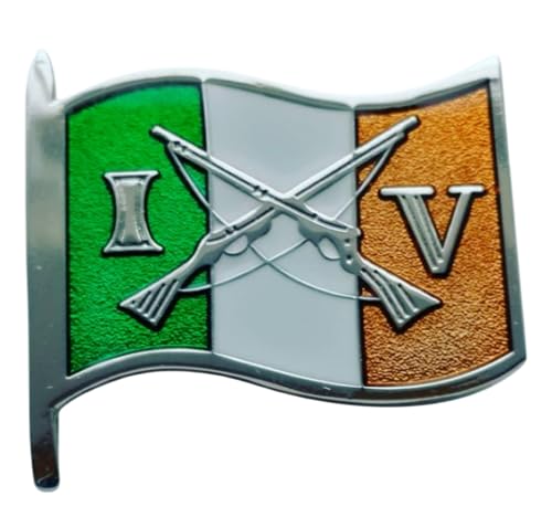 Insignia de esmalte tricolor de Voluntarios irlandeses - FlagSuperstore republicana irlandesa©