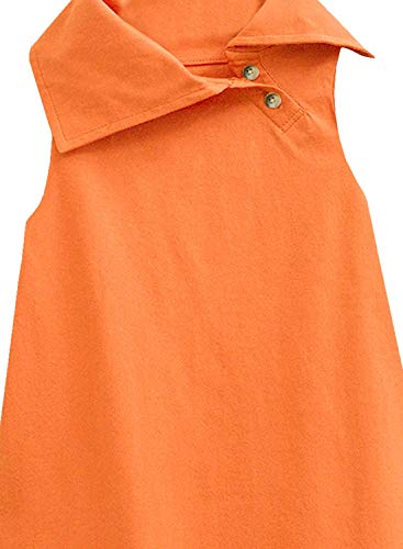 Image of A.T.U.N. (ALL THINGS UBER NICE) Solid A-Line Mini Dress | Sleeveless Casual Dress for Girls