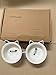 Elevated Tilted Cat Bowls for Indoor Cats, FUPOVASE Raised Ceramic Cats Bowl Elevated 15°,Pet Feeding Bowls for Food and Water Bowl Double Ceramics and Tilt Shelf Suitable for All Cat Sizes