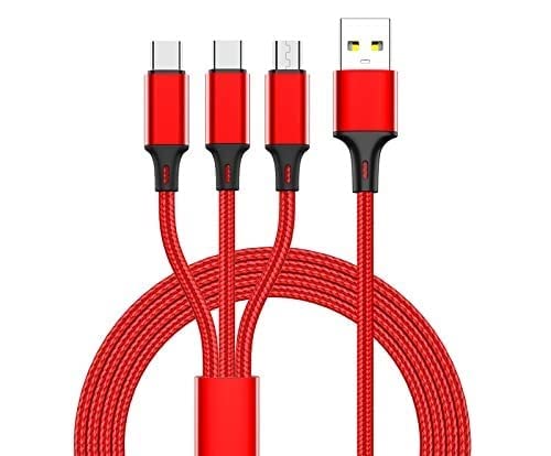 See full amazon price history chart for UBRONIK® Strong USB A 3.0 A Max Multi Charging Cable 3 in 1 Charging Cable Nylon Braided All in One Charger Cable Multiple Ports For Car Type c, Micro USB & Lightning -Not for DATA transfer (Black) UBRONIK® Strong USB A 3.0 A Max Multi Charging Cable 3 in 1 Charging Cable Nylon Braided All in One Charger Cable Multiple Ports For Car Type c, Micro USB & Lightning -Not for DATA transfer (Black) (B0CRF47HHS) Amazon Price History, Amazon Price Tracker