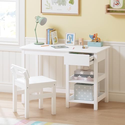 Spirich Kids Desk and Chair Set, Kids Study Desk with