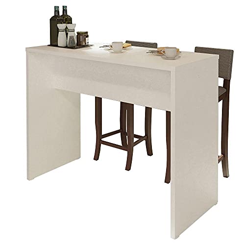 Bancada para Cozinha Reims Madesa 115 cm - Branco