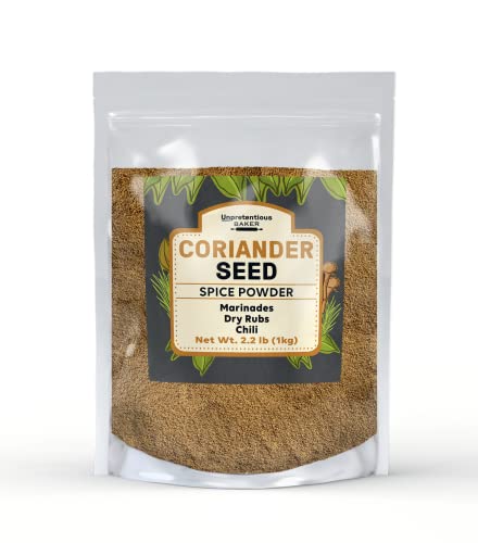 Unpretentious Coriander Seed Powder, 2.2 Lb, Traditional Spice For Marinades, Chili, Dry Rubs #TOP19