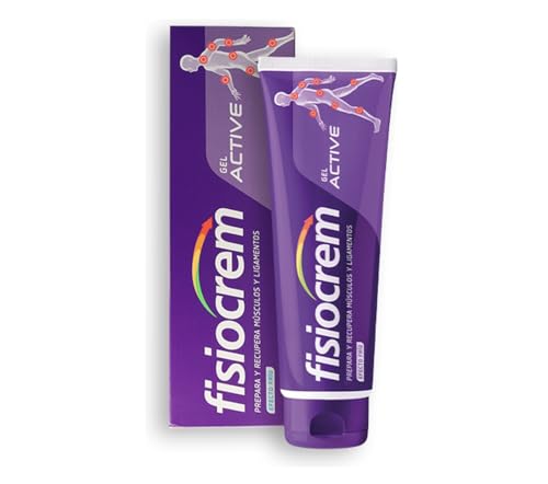 FISIOCREM | Gel Active | 200 ml | Prepara y Recupera Músculos y Ligamentos | Efecto frio | Arnica, Hypericum, Calendula, Melaleuca